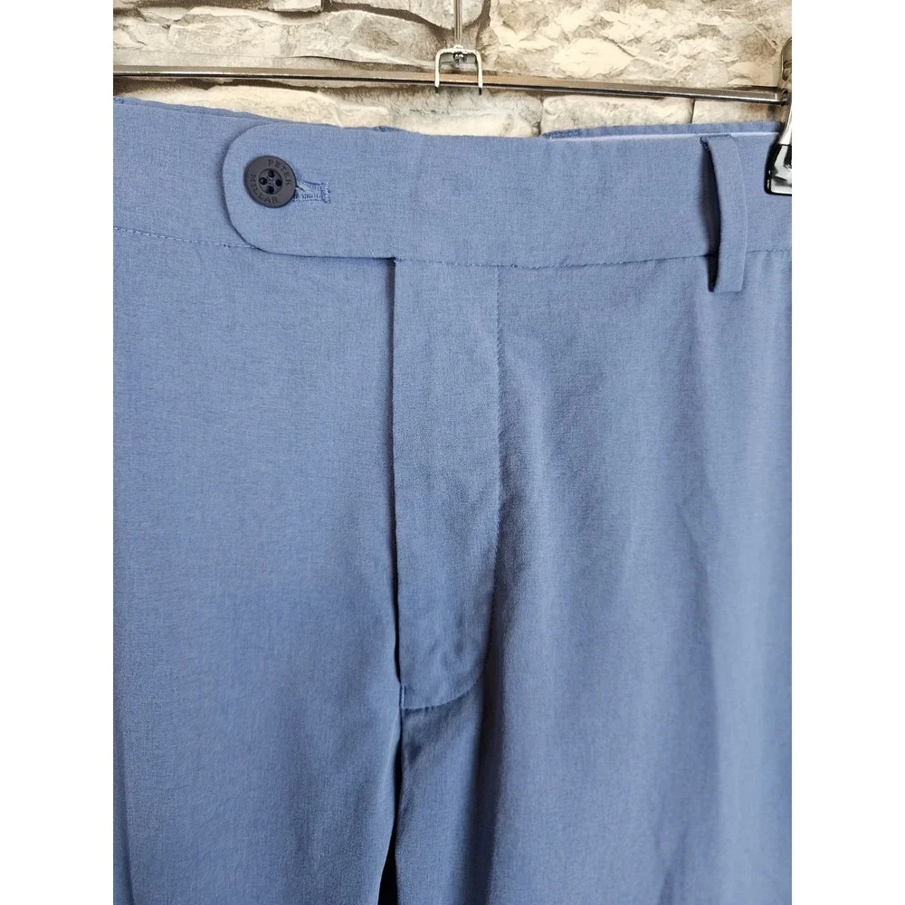 Peter Millar‎ Men's Crown Crafted Straight Leg Chino Pants Blue 35x30